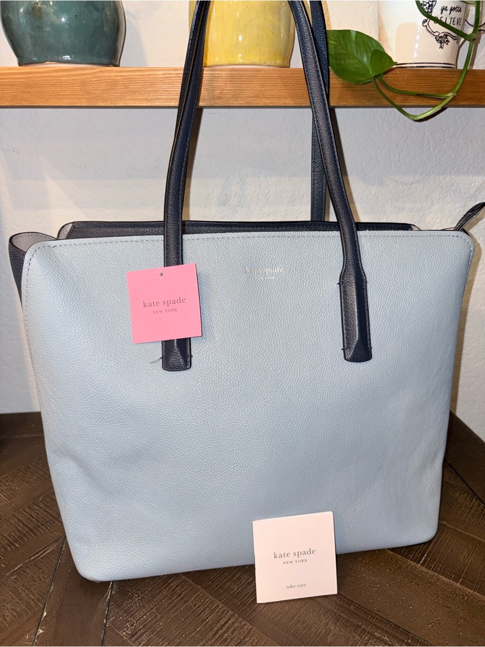 NWT Kate Spade Margaux Large Leather Tote - Picture 2 of 9